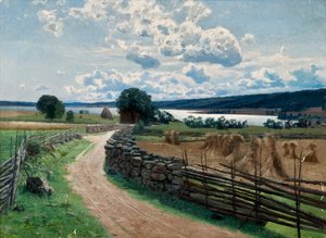 dia de verão de Frans Johan Tiger